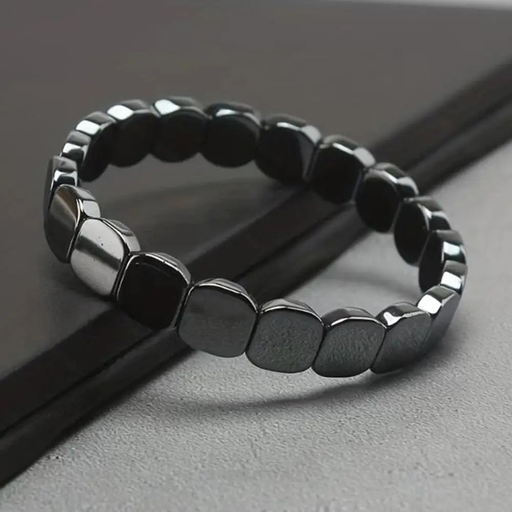2025 New Hematite Bracelet Men, Hematite Bracelet, Naturally Support T-Levels, Restore Confidence, Nhance Mental Clarity & Focus